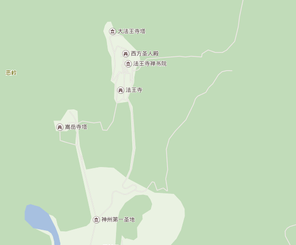 3 从卢崖瀑布上山到峻极峰(路程较远,不推荐,路程预计8公里)