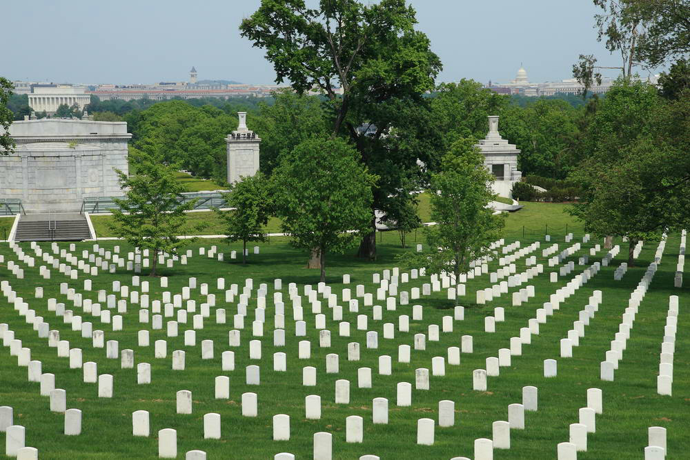 阿灵顿国家公墓(arlington national cemetery)