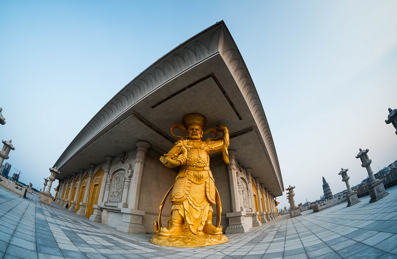 济宁市又一恢复建设的大型佛教寺庙--兖州兴隆寺