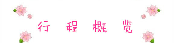 行程概览 行程概览