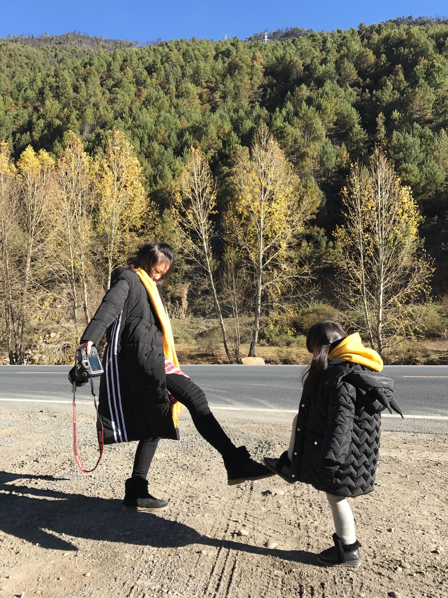 2016深秋一家三口(新都桥)稻城亚丁自驾游游记