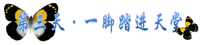 第三天~一脚踏进天堂 第三天~一脚踏进天堂