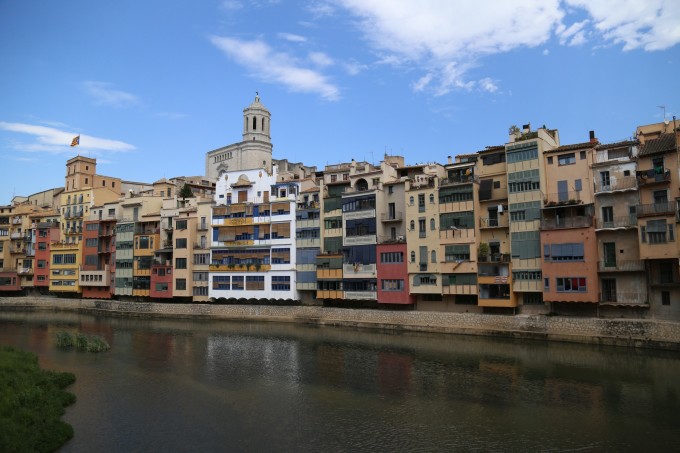 巴塞罗那周边的小镇--赫罗纳(Gerona),一个挺意