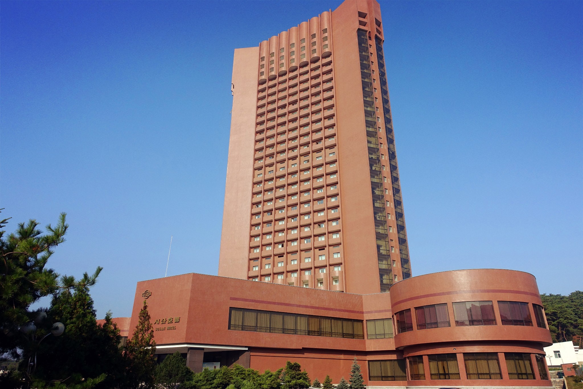 这里主要种植各种蔬菜,提供给平壤市民.