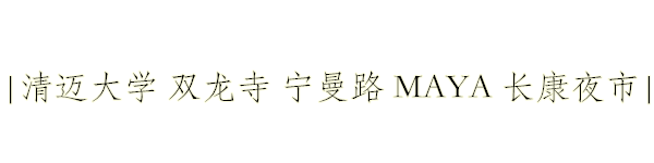 清迈大学 双龙寺 宁曼路 MAYA 清迈大学 双龙寺 宁曼路 MAYA
