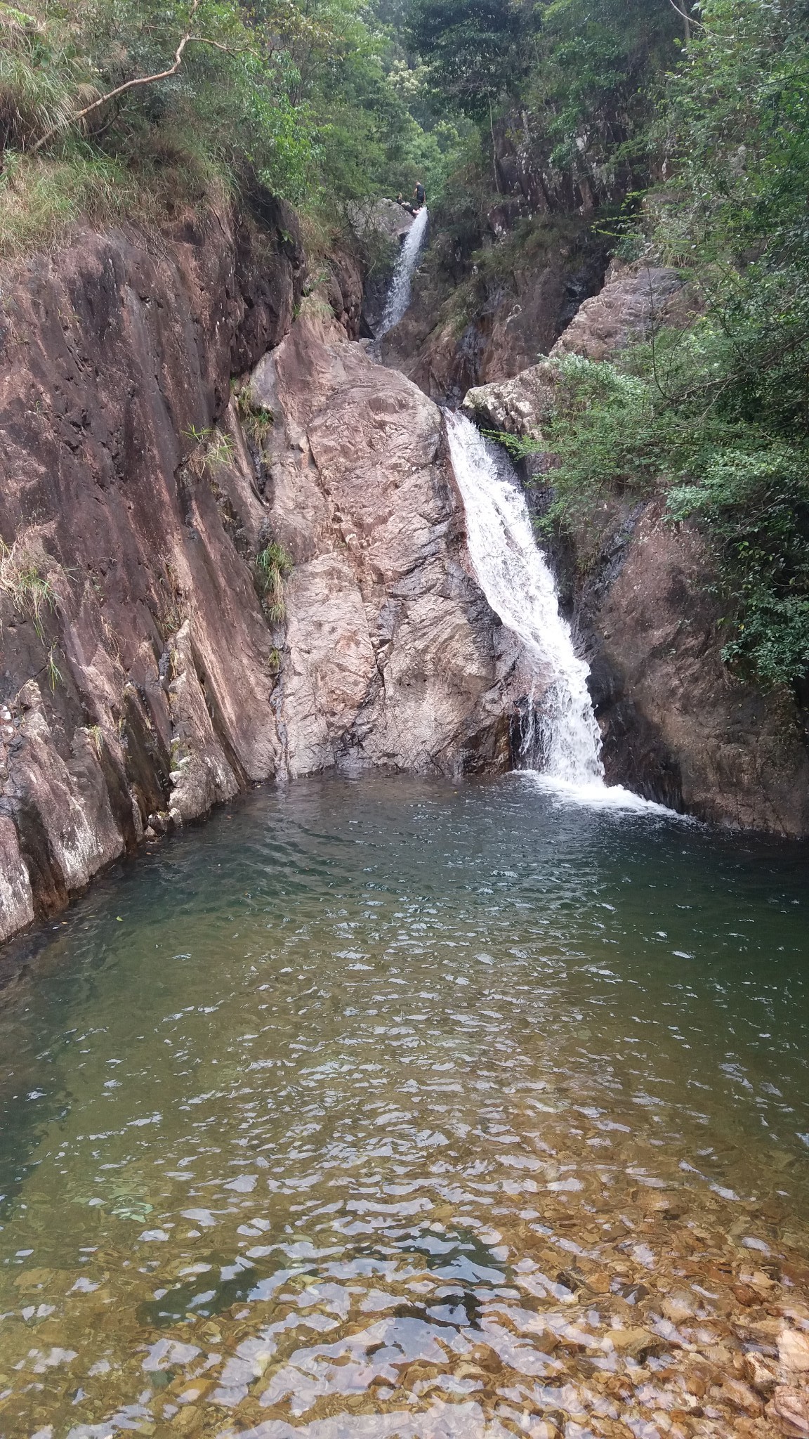 东莞登山好去处东莞谢岗银瓶山森林公园
